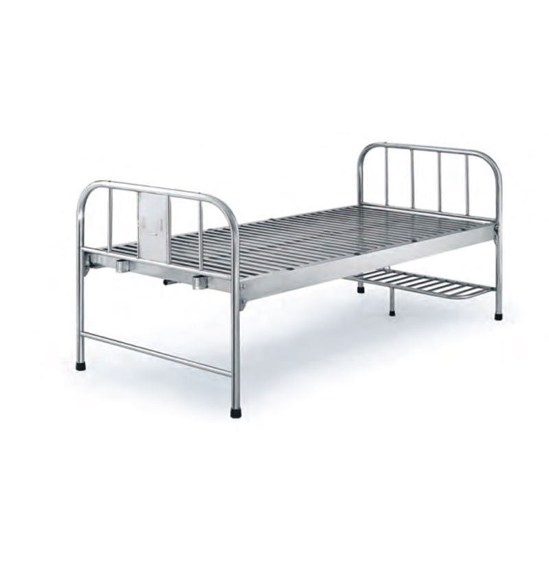 Cama de hospital de acero inoxidable SM-16S