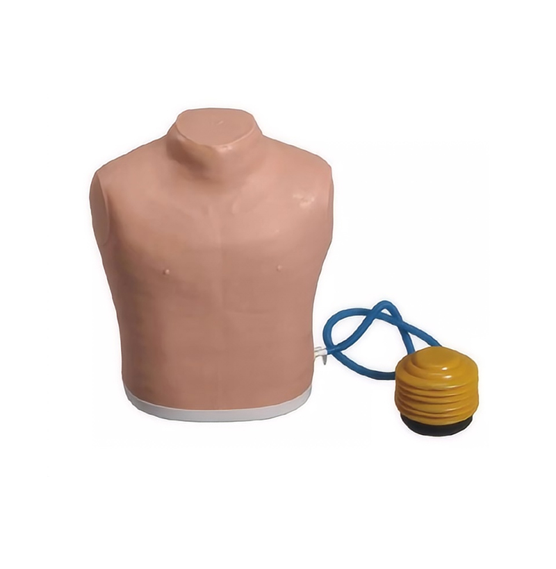 SY815 Pneumothorax punción y modelo de simulación de la punción del ganglio linfático